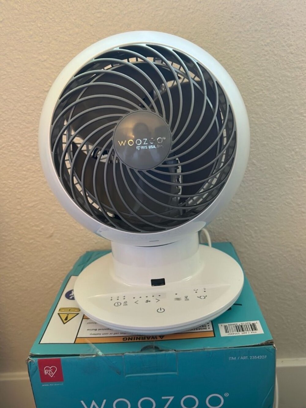 WOOZOO 360 degree fan